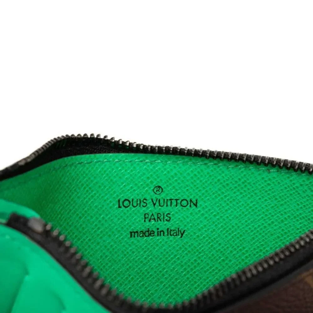 Louis Vuitton Monogram Macassar Coin Card Holder